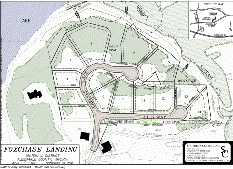 Foxchase Site Plan